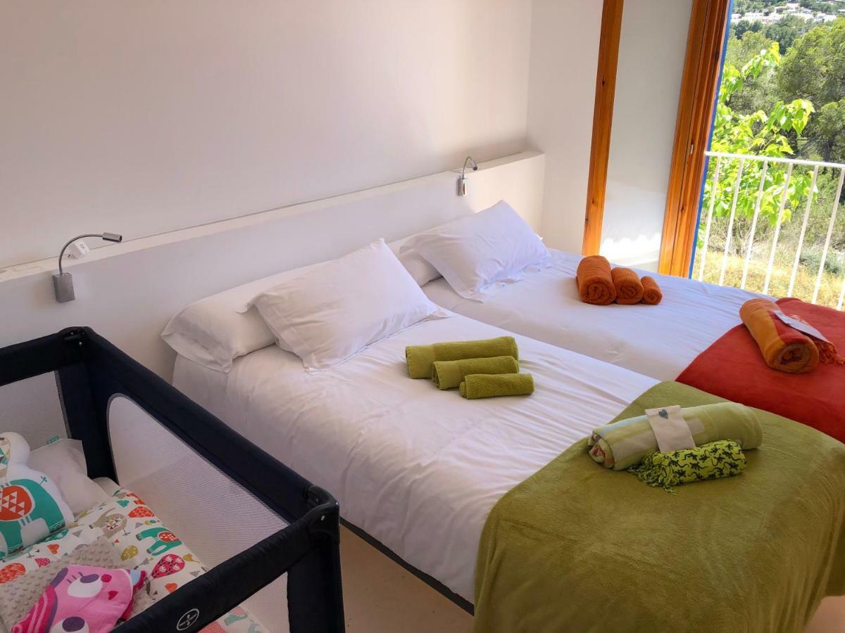 Es Queixal - Can Canet Con Piscina Exterior Climatizada 칼라 바데야 외부 사진